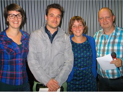 Winnaars finale Dieter van Meel en Katjuska Slobben GD 30