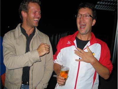 Sfeerimpressie receptie seizoenssluiting, seizoen 2013