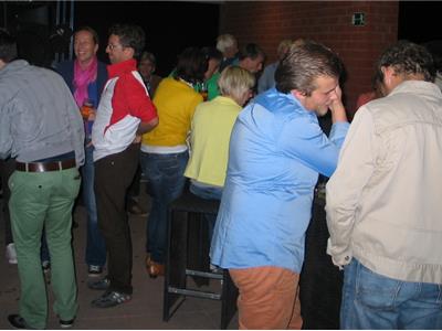 Sfeerimpressie receptie seizoenssluiting, seizoen 2013