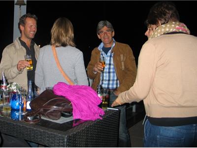 Sfeerimpressie receptie seizoenssluiting, seizoen 2013