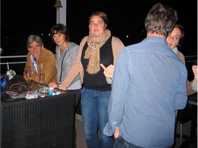 Sfeerimpressie receptie seizoenssluiting, seizoen 2013