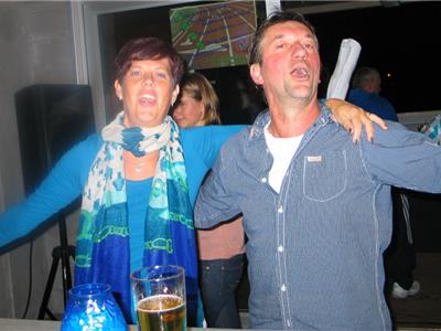 Sfeerimpressie receptie seizoenssluiting, seizoen 2013