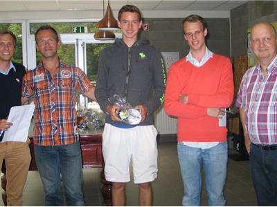 Prijsuitreiking Essens Enkeltornooi editie 2013