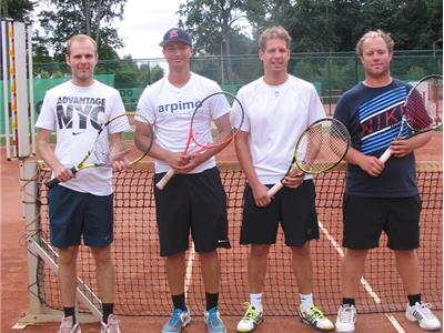 Finalisten DH4 10-15p Roel Hereygers & Willem Uytdewilligen - Erik Verpoort & Nicky Vlyminkx
