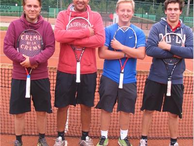 Finalisten DH7 10-125p Christophe Dens & Wim van der Auwera - Wim Kustermans & Alexander Meukens