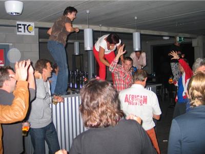 Sfeerimpressie afsluitingsreceptie Essens Dubbeltornooi 2013