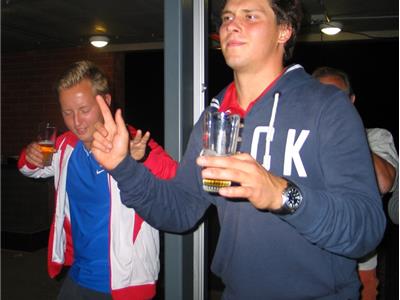 Sfeerimpressie afsluitingsreceptie Essens Dubbeltornooi 2013