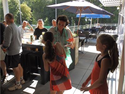 Enkel Meisjes U10 2, tweede plaats van Landeghem Kyara