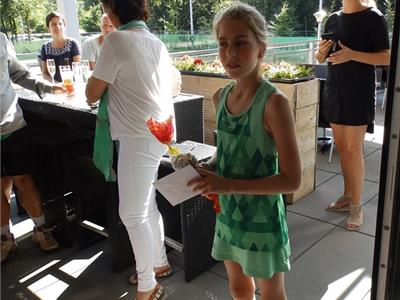 Enkel Meisjes U12 3, tweede plaats van Riel Britt