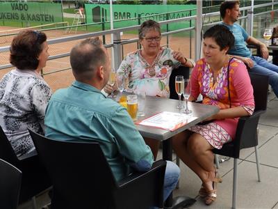 Prijsuitreiking singeltornooi volwassenen 2016