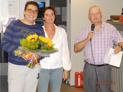 Sfeerimpressie prijsuitreiking ETC singeltornooi 2014