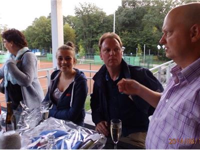 Sfeerimpressie prijsuitreiking ETC singeltornooi 2014