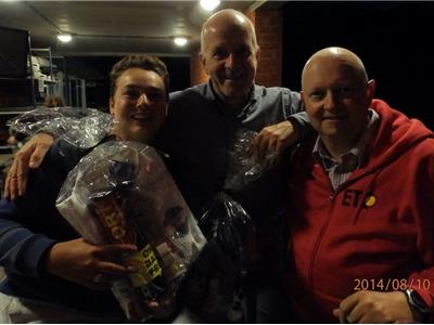 Sfeerimpressie prijsuitreiking ETC singeltornooi 2014