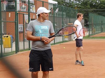 Finale HD1 10-90 pt, tweede plaats Meeusen J. en Konings J.