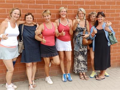 Interclubontmoering dames 45-2 tegen RTC Houdinois