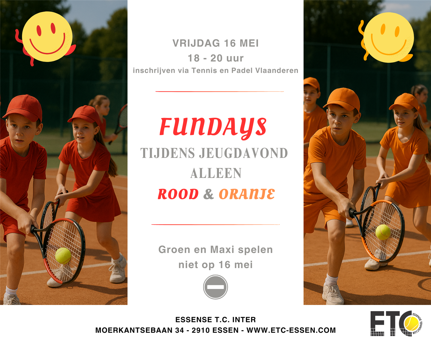 Fundays Rood en Oranje